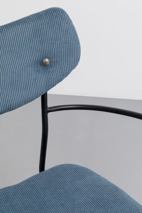 Tuolit>KARE Design Viola Tuoli Käsinojilla Sininen