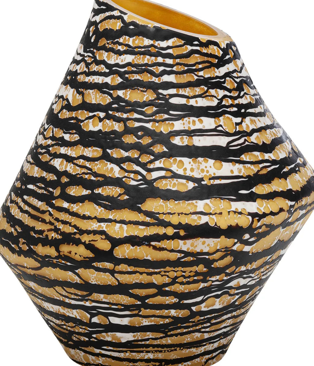 volante_maljakko_amber_cm_0.webp Maljakot | Olohuone>KARE Design Volante Maljakko Amber 27cm