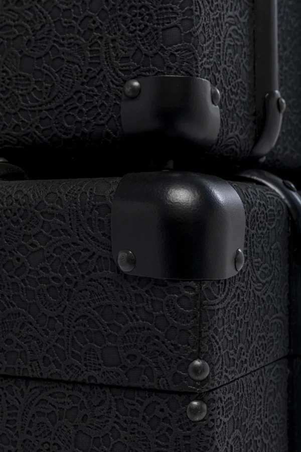 Senkit | Olohuone>KARE Design Voyage Säilytyslaatikot Musta (3/Setti)