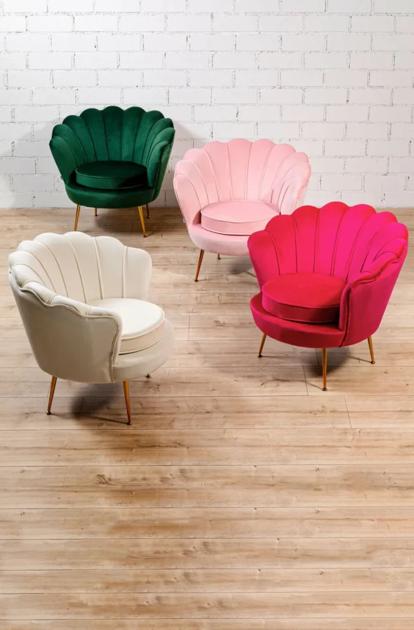 Nojatuolit>KARE Design Water Lily Nojatuoli Pinkki