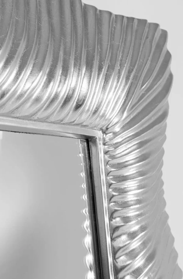Peilit>KARE Design Wavy Seinäpeili, Hopea 94x124cm