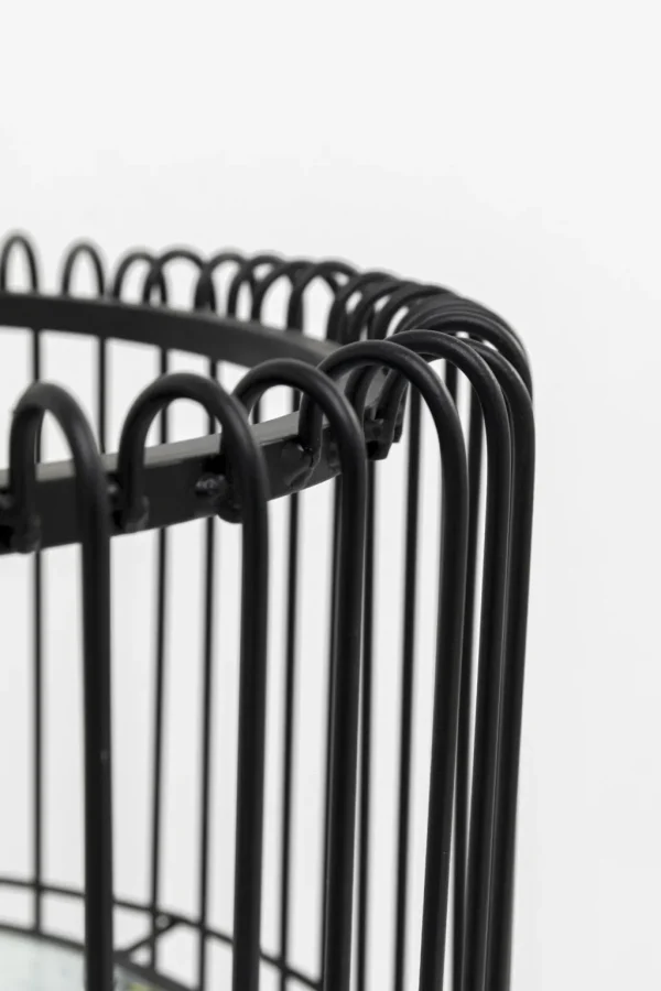 Ruukut>KARE Design Wire Black Kukkaruukku Teline 70cm