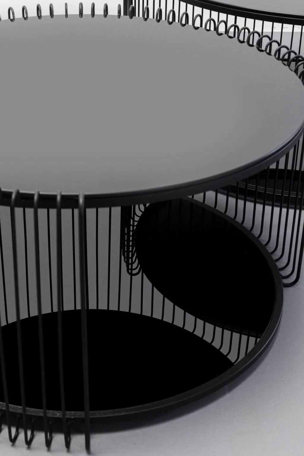 wire_double_black_sohvapyt_lasia_ja_metallia_musta_setti_4.webp Sohvapöydät | Olohuone>KARE Design Wire Double Black Sohvapöytä Lasia Ja Metallia Musta (2/Setti)