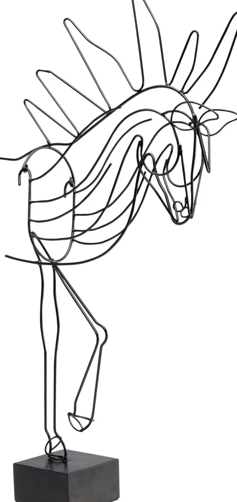 Koriste-Esineet>KARE Design Wire Horse Seinäkoriste 51cm