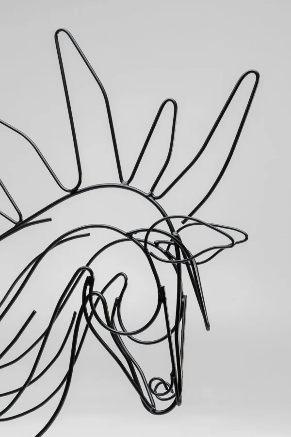 Koriste-Esineet>KARE Design Wire Horse Seinäkoriste 51cm