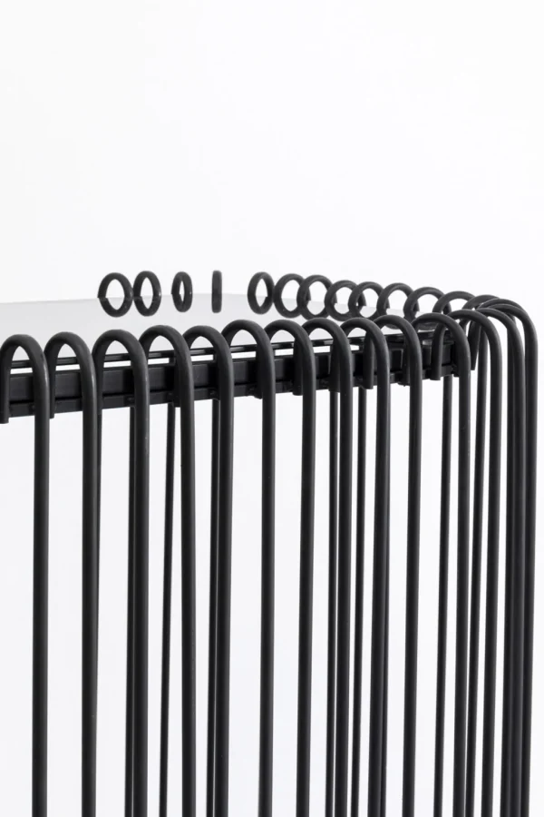 Konsolipöydät Ja Sivupöydät>KARE Design Wire Konsolipöytä - Lasi, Musta 142x89cm