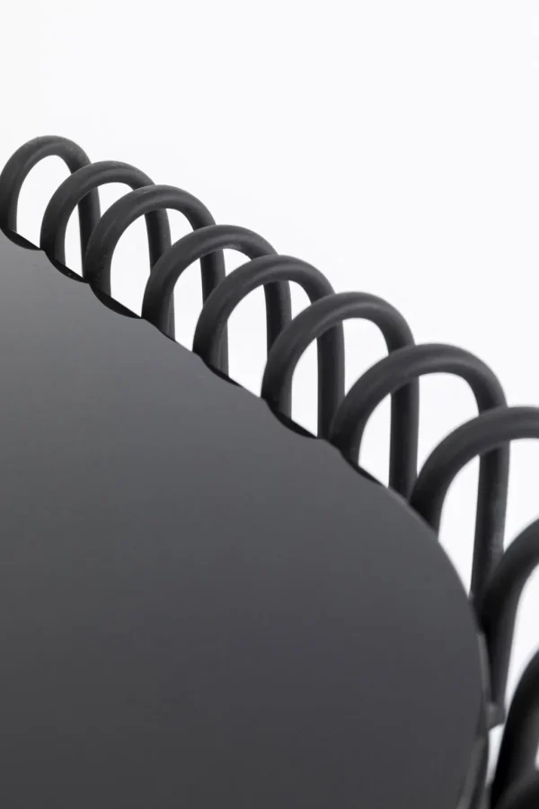 Konsolipöydät Ja Sivupöydät>KARE Design Wire Konsolipöytä - Lasi, Musta 142x89cm