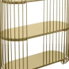 Konsolipöydät Ja Sivupöydät>KARE Design Wire Konsolipöytä, Sivupöytä, Messinki 81x78cm