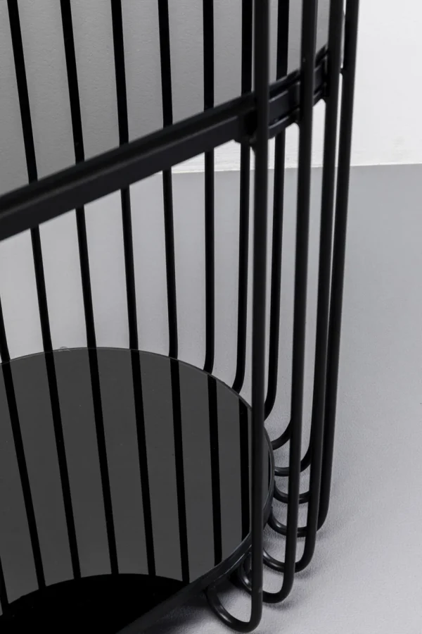 Konsolipöydät Ja Sivupöydät>KARE Design Wire Konsolipöytä, Sivupöytä, Musta 81x78cm