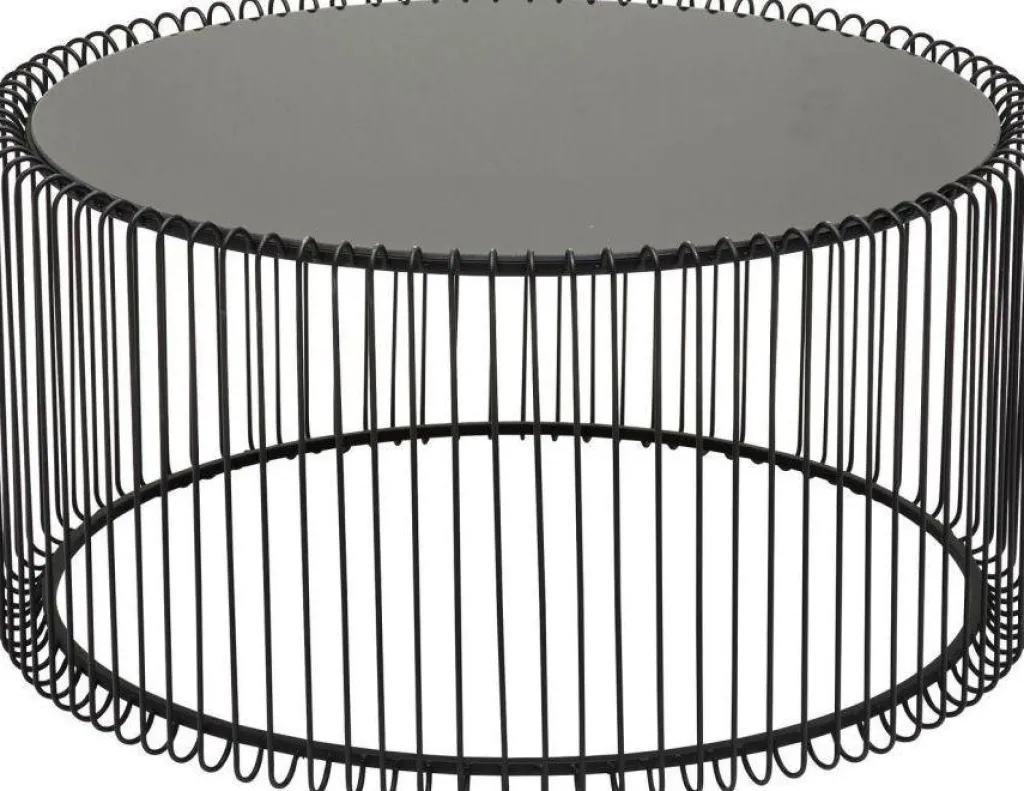 wire_sohvapyt_musta_setti_1.webp Sohvapöydät | Olohuone>KARE Design Wire Sohvapöytä, Musta (2/Setti)