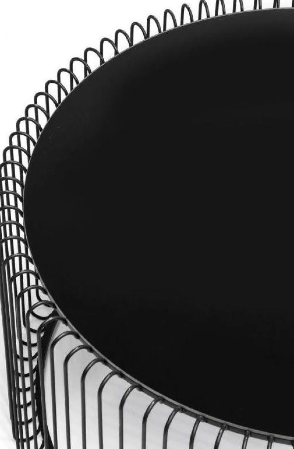 wire_sohvapyt_musta_setti_2.webp Sohvapöydät | Olohuone>KARE Design Wire Sohvapöytä, Musta (2/Setti)
