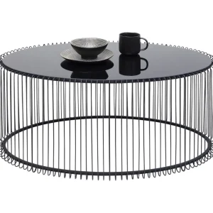 Sohvapöydät>KARE Design Wire Uno Sohvapöytä Musta 60x90cm
