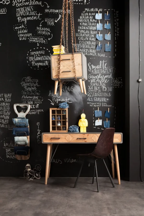 Työpöydät>KARE Design X Factory Työpöytä, 3 Laatikkoa 120x60cm