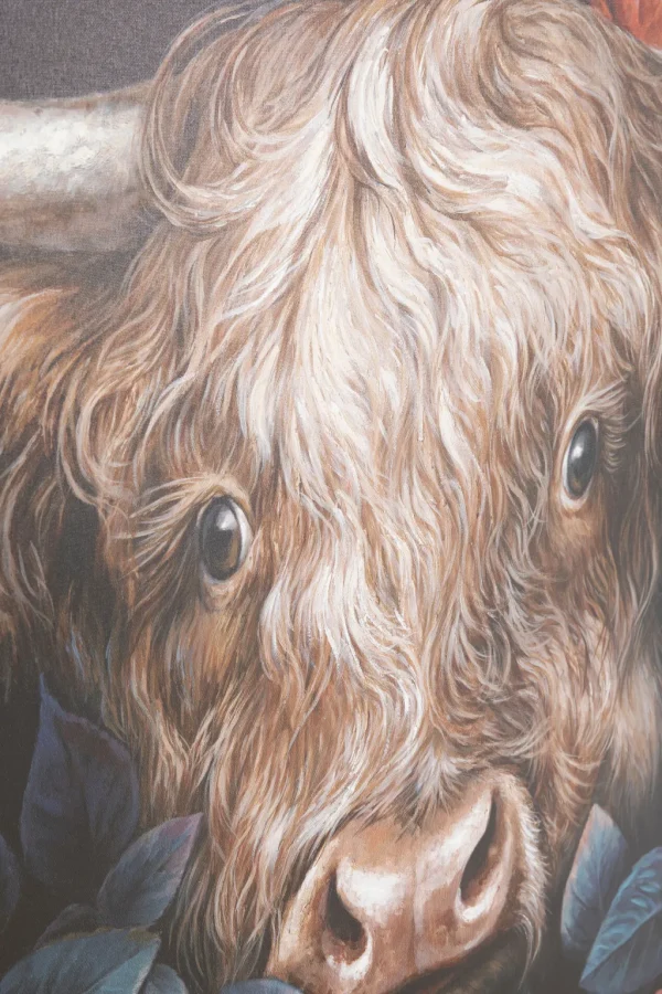 Taulut>KARE Design Yak In Flower Canvas Taulu140x90cm