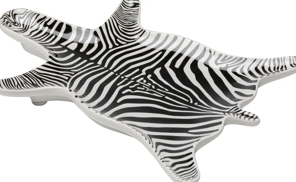 zebra_deko_kulho_xcm_3.webp Astiat Snackseille>KARE Design Zebra Deko Kulho 21x15cm